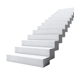 stairs to success isolated on transparent background png