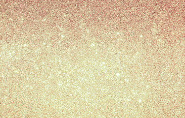 Gold glitter sparkle gradient background