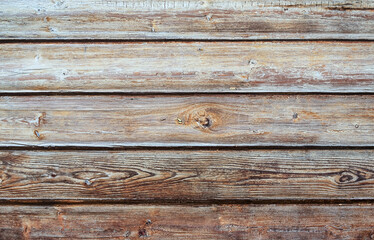 Weathered Rustic Wooden Plank Wall Texture
