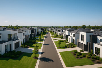 Fototapeta premium Modern Residential Haven