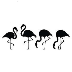 Flamingo Silhouettes