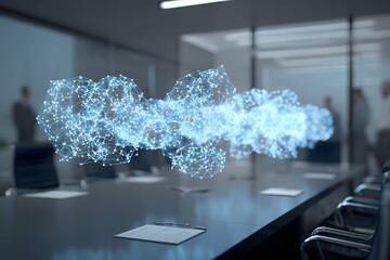 Abstract Network Data Flow in Meeting Room