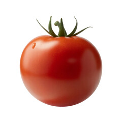 Tomato vegetable isolated white background