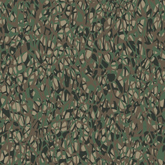 Seamless Camouflage Pattern 1 &ndash; 4K Woodland - Cells Big