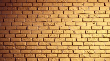 Obraz premium Vintage‑style surreal landscape photograph featuring a simple clean brick wall with textured details, sepia tones, grainy quality emphasizing unique brick character