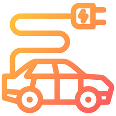 Electric Car Icon