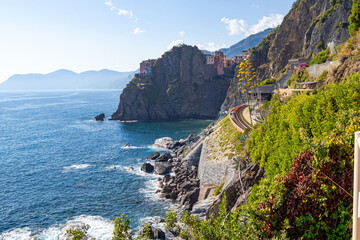 A photo of a rocky cliff