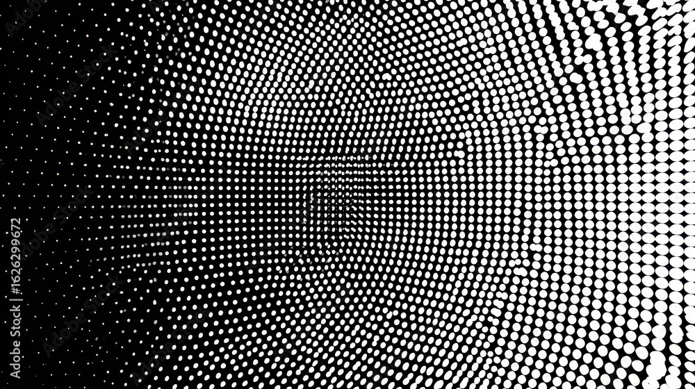 Poster stunning photo of halftone abstract background vector dot pattern gradient.