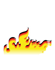 fire flames background