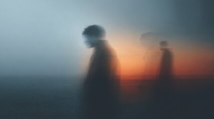 Symbolic concept of personal space and emotional boundaries in daily life