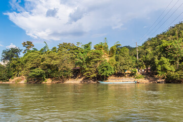Perene River at Yurinaki Port - Chanchamayo, Junin, Peru