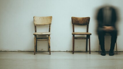 Conceptual image of setting emotional boundaries in professional environment