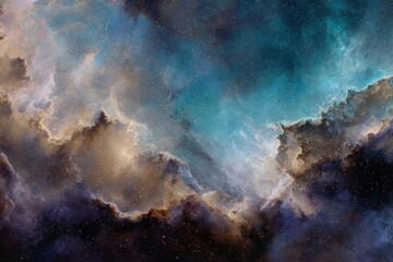 Obraz premium Breathtaking cosmic vistas revealing the beauty of galaxies and celestial phenomena for astronomy lovers and dreamers