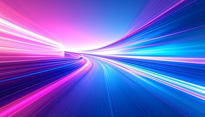 empty space in modern room background, abstract smooth shape, curve line, fade vibrant color gradient