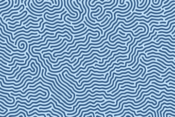 Abstract wavy lines form a mesmerizing Turing pattern. This seamless vector background is ideal for projects needing a touch of organic complexity and modern scientific aesthetic.