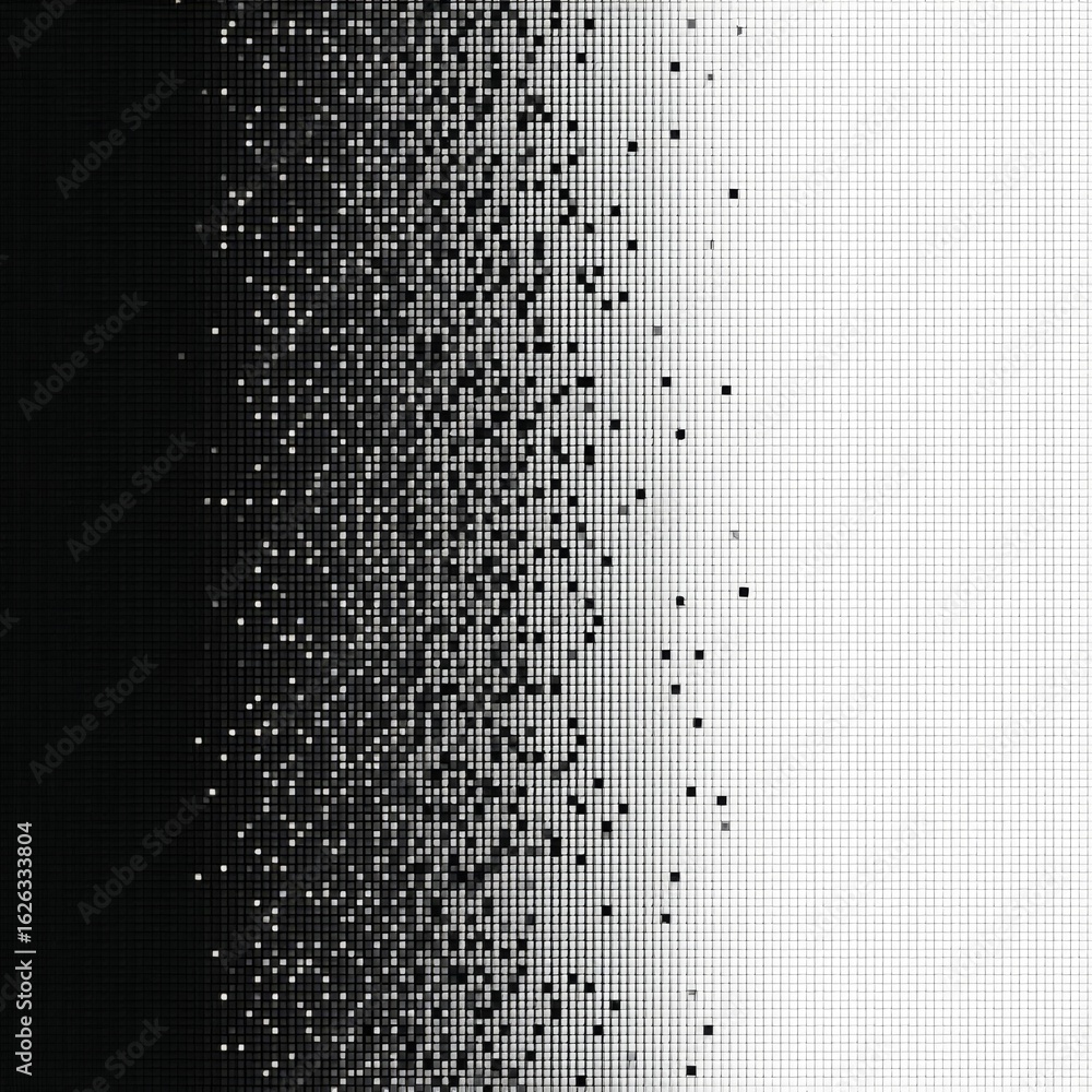 Poster geometric minimal data layout with black stripes and dots for infographic use