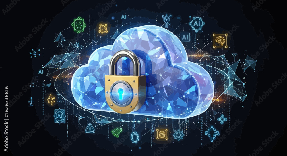 Poster securing cloud services with advanced data encryption technology