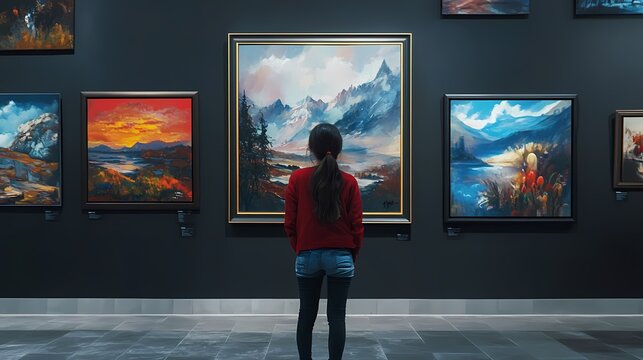 NFT Art Gallery in Metaverse - Powered by Adobe