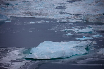 Greenland icebergs and the Arctic Ocean