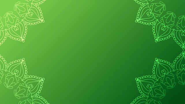 looping mandala animation background 4k