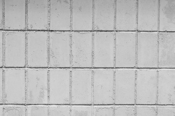 Abstract gray background with texture of painted old tiles