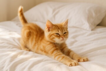 Powerful male lion with a magnificent mane roaring loudly into a megaphone, symbolizing a strong voice and leadership on a yellow background.