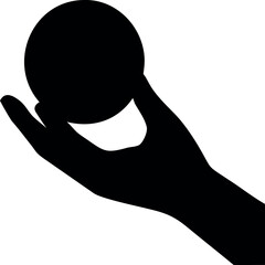 Silhouette of a businessman with a hand on his face next to a vector illustration of a woman