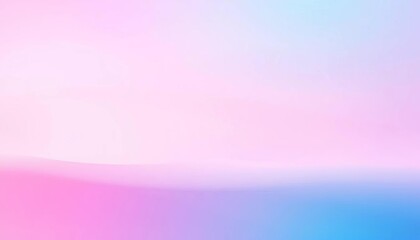 Fototapeta premium Soft pink to serene blue gradient, smooth texture, digital art, abstract