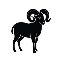 vector illustration of a sheep