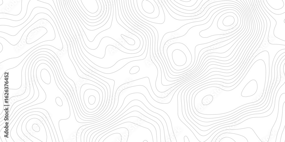 Poster abstract topography contour map line and modern wavy map line design, digital print terrain lines te