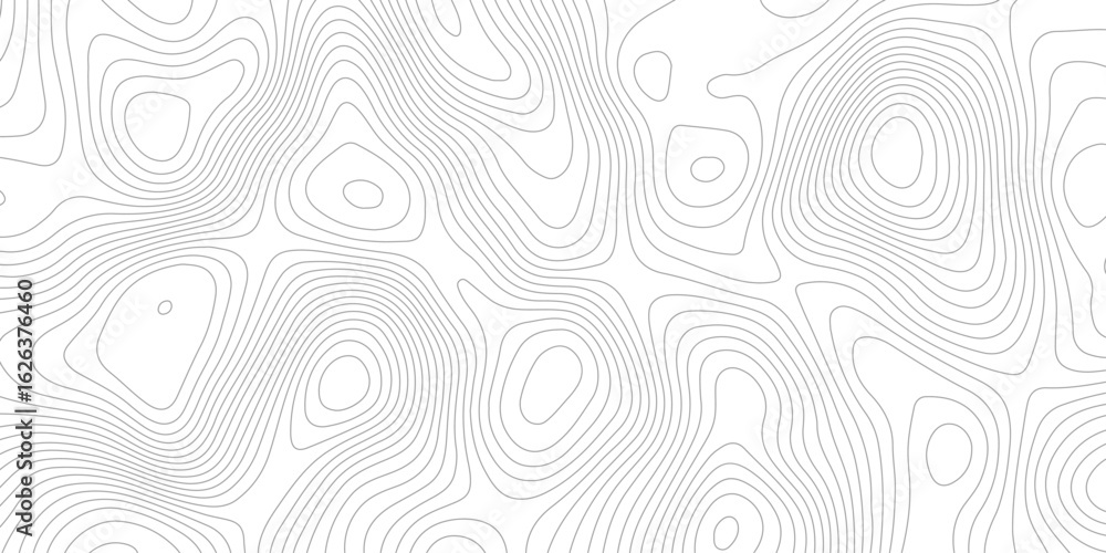 Poster abstract topography contour map line and modern wavy map line design, digital print terrain lines te