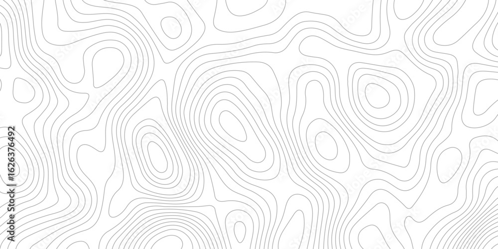 Poster abstract topography contour map line and modern wavy map line design, digital print terrain lines te
