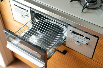 新品の魚焼きグリル