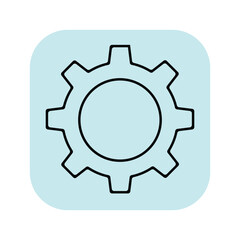 Setting icon. vector illustration
