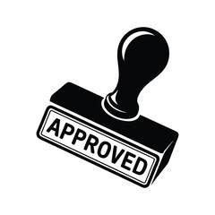 Modern Verification Stamp Icon Art
