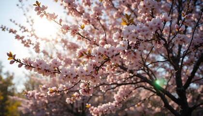 pink magnolia tree