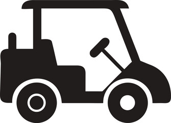 golf cart silhouette
