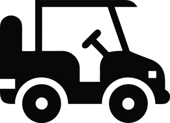 golf cart silhouette