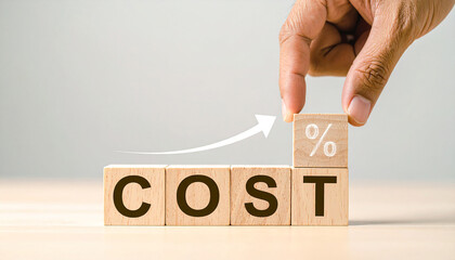 hand holding a big sale