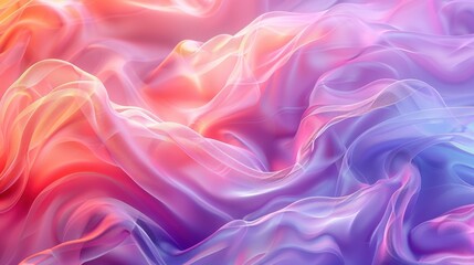 Obraz premium Abstract Colorful Fluid Background with Soft Waves and Gradients