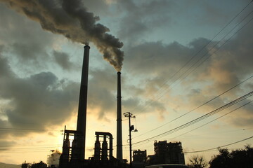  SDGs  地球環境 工場汚染 『えんとつの煙! コンビナート』山口県観光