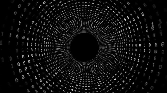 Binary code tunnel