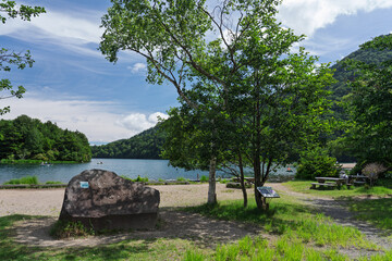 夏の日光国立公園 湯元温泉と湯ノ湖　栃木県日光市