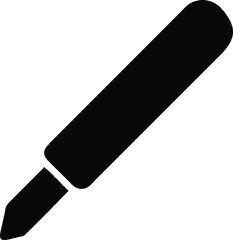 stationery knife silhouette (3).eps