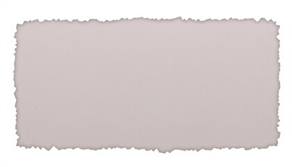 Obraz premium Torn Paper Texture: The close-up unveils a softly textured paper with a raw, uneven edge, capturing an elegant simplicity and a vintage feel.
