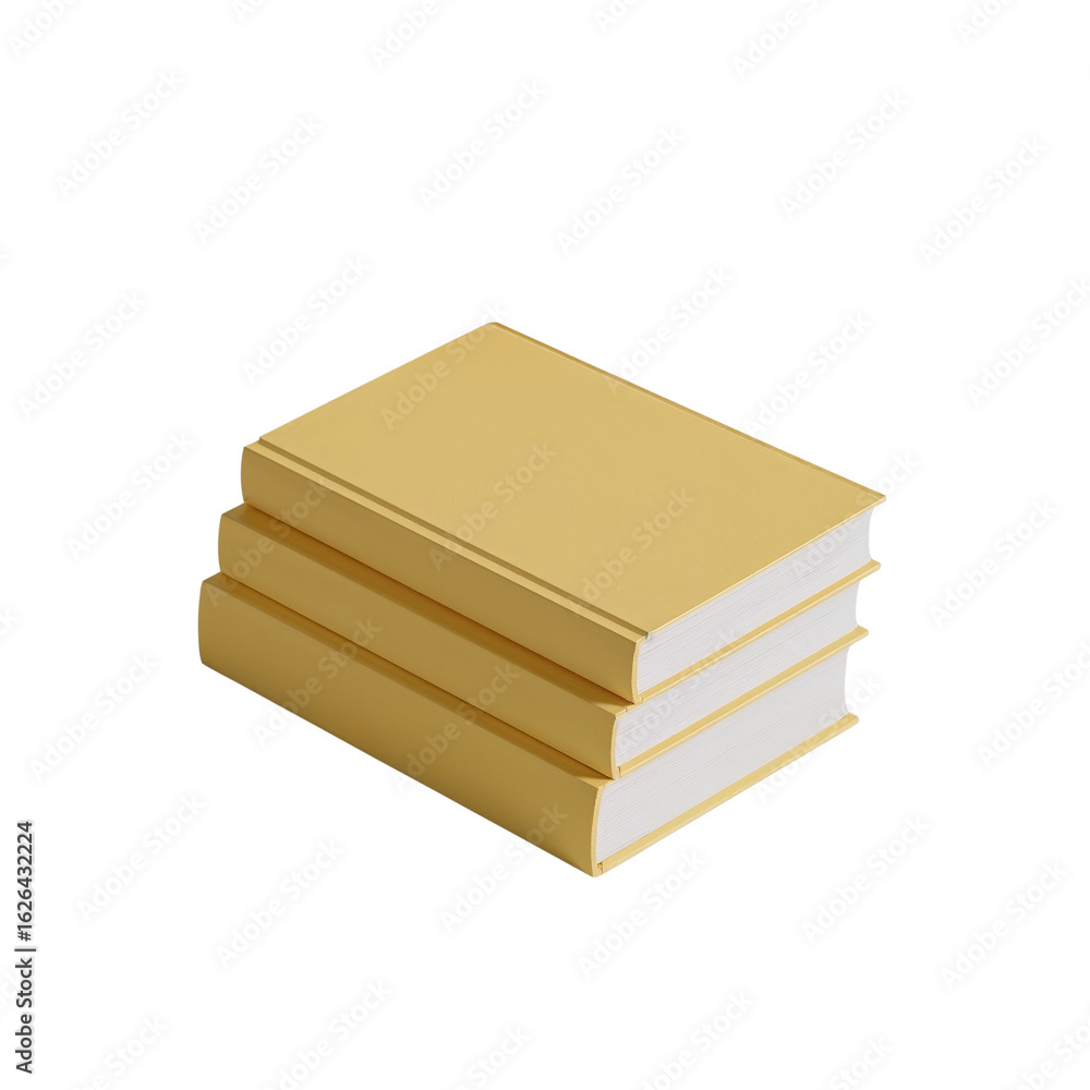 Aufkleber golden hued books stacked gracefully against a contrasting stark and plain setting creating a