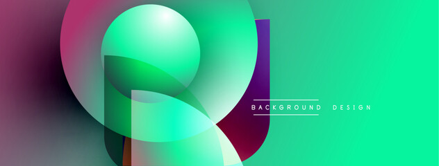 Abstract fluid shapes blend vibrant colors. Gradient teal, purple hues create dynamic composition. Modern design element for backgrounds.