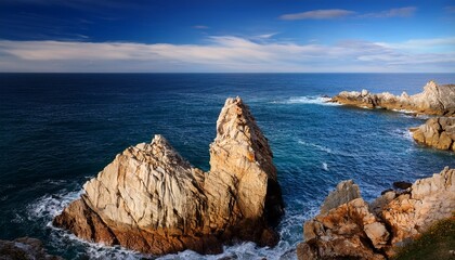 coastal rock formation