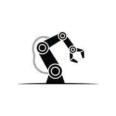Robotic Arm Icon automation industry