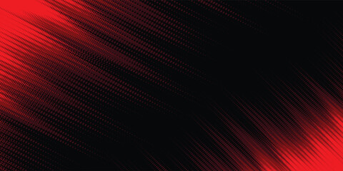 Fototapeta premium Sharp Modern Decorative black and red Grunge Brushstrokes for Background. Dots grain grunge